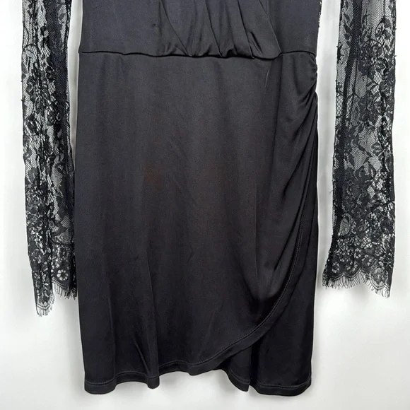 Michael Costello x Revolve Helix Mini Dress Black Size Small - Picture 4 of 10